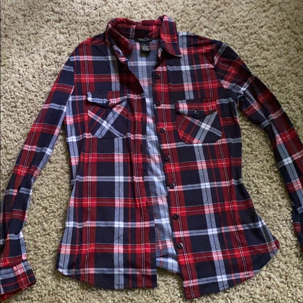 Rue21 Red Flannel